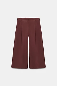 JUPE-CULOTTE À PINCES