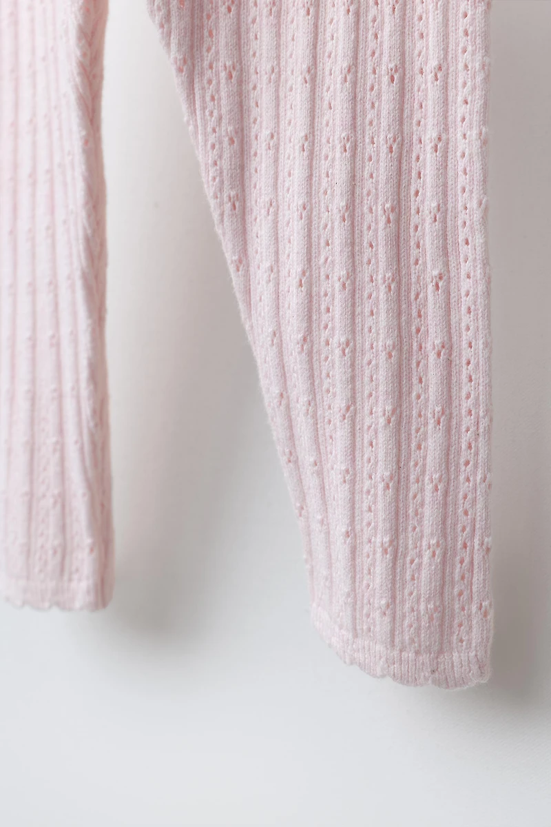 LEGGING EN MAILLE AJOURÉE