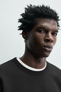 BASIC CREWNECK SWEATSHIRT