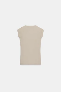 T-SHIRT EFFET DÉLAVÉ MANCHES RAGLAN