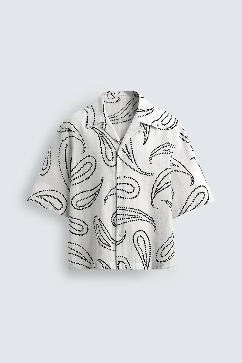 PAISLEY JACQUARD SHIRT