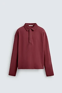 BOXY FIT POLO SHIRT