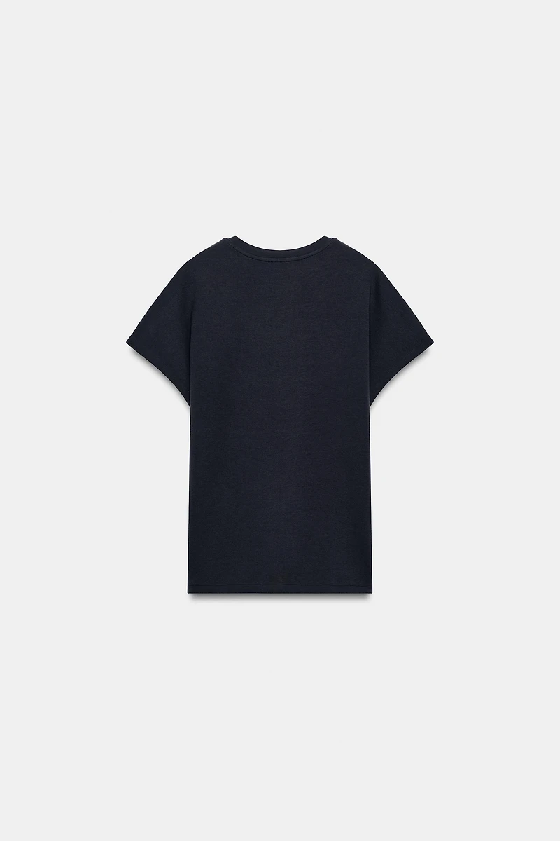 SHORT SLEEVE INTERLOCK T-SHIRT