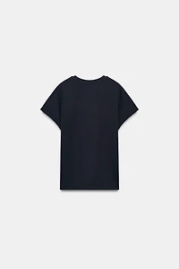 SHORT SLEEVE INTERLOCK T-SHIRT