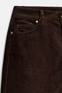CORDUROY STRAIGHT LEG PANTS