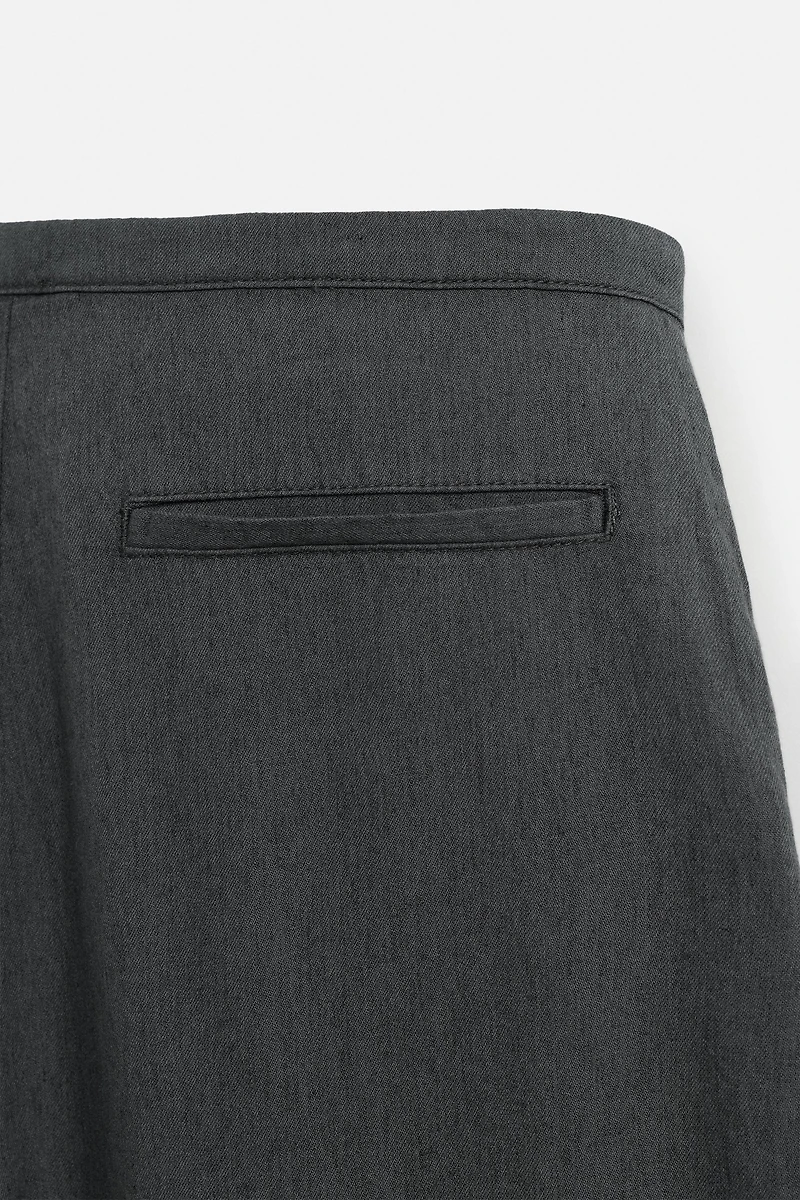 COTTON LINEN PANTS