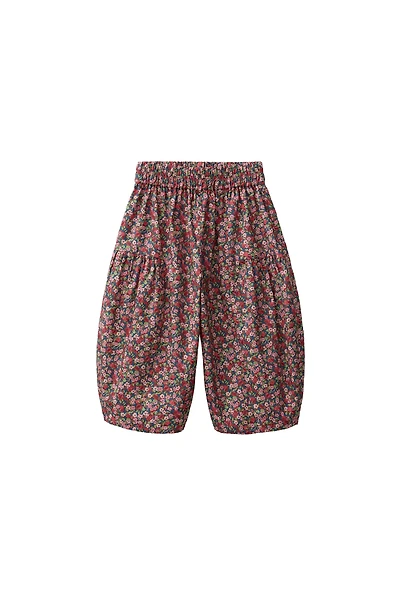 FLORAL PRINT BLOOMER PANTS MADE WITH LIBERTY FABRIC