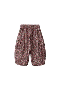 FLORAL PRINT BLOOMER PANTS MADE WITH LIBERTY FABRIC
