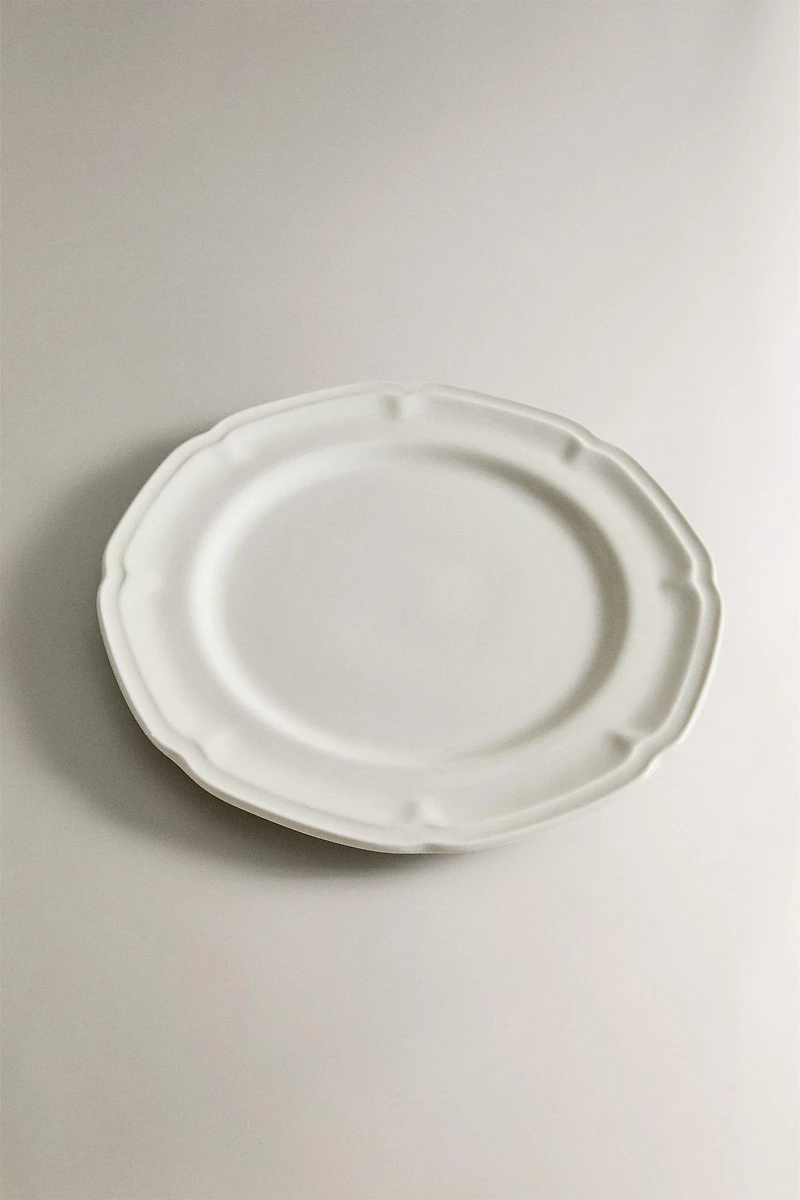 ASSIETTE PLATE PORCELAINE