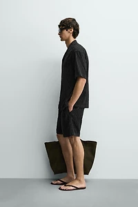 GEOMETRIC JACQUARD SHIRT