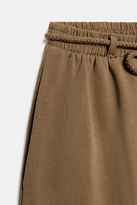 HEAVY COTTON BALLOON PANTS