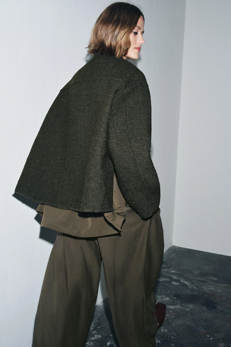 VESTE STRUCTURÉE AVEC LAINE ZW COLLECTION