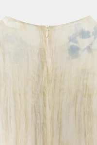 ZW COLLECTION PRINTED MIDI DRESS