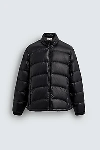 100% FEATHER WATER REPELLENT PUFFER JACKET