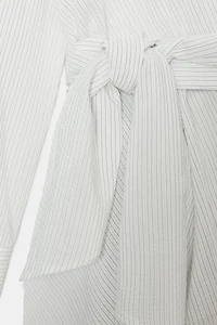 STRIPED WRAP TOP ZW COLLECTION