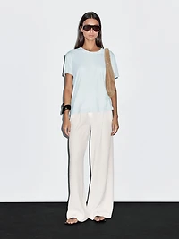 Oversize t-shirt with seam detail