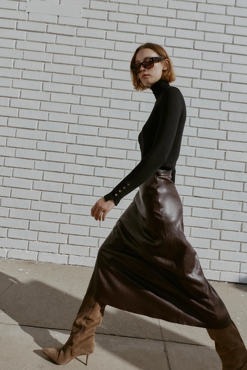 BASIC PLAIN KNIT JUMPER