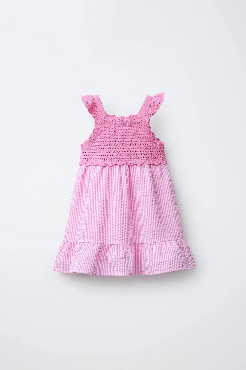 HEART KNIT DRESS