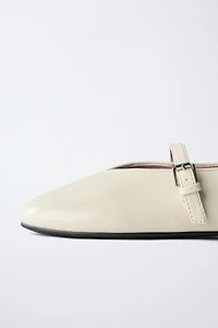 PATENT BALLET FLATS