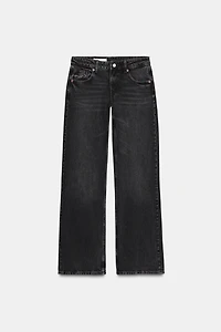 TRF LOW RISE WIDE LEG JEANS