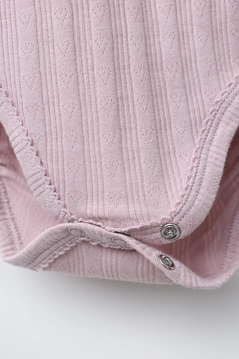 6 MONTHS-3 YEARS/ THREE-PACK OF LONG SLEEVE BODYSUITS