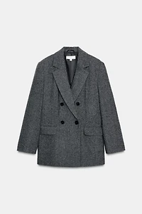 OVERSIZED DOUBLE BREASTED BLAZER