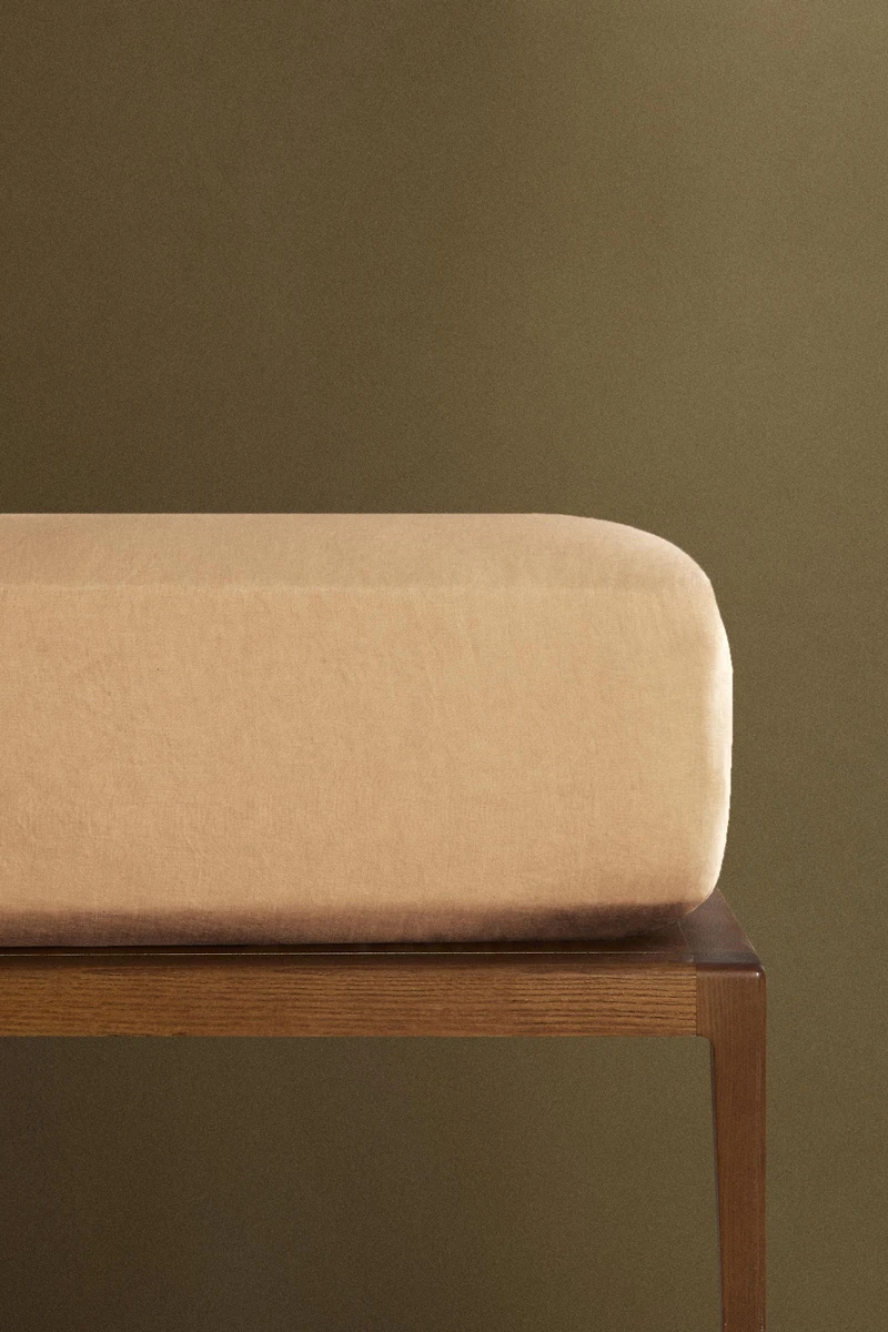 DRAP-HOUSSE LIN LAVÉ | 30 CM HAUTEUR (140 G/M²)