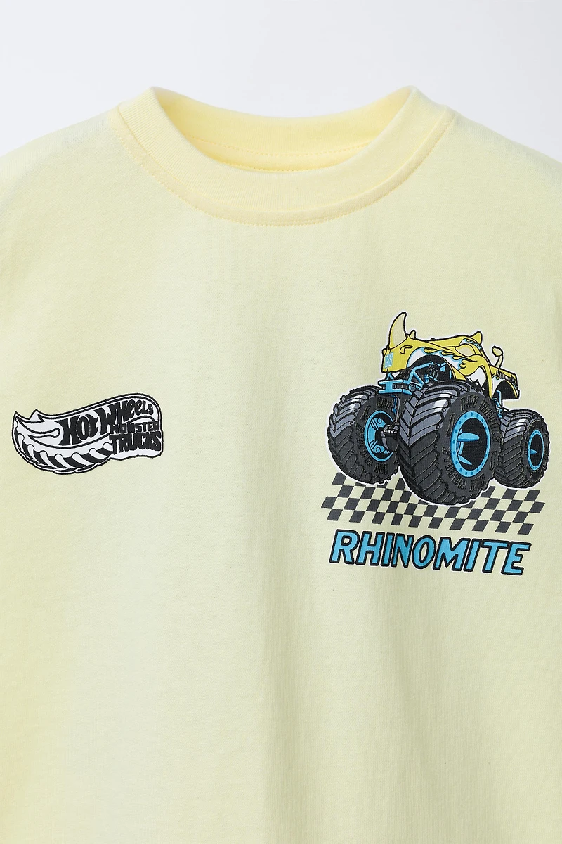 T-SHIRT IMPRIMÉ HOT WHEELS MONSTER TRUCK®
