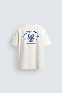 LOBSTER PRINT T-SHIRT