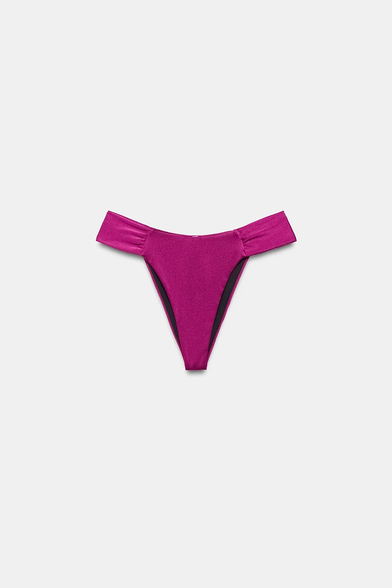 BAS DE BIKINI SATINÉ