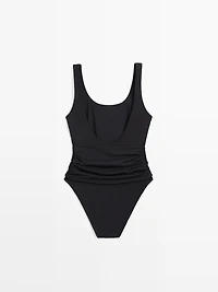 Swimsuit with rhinestone detail