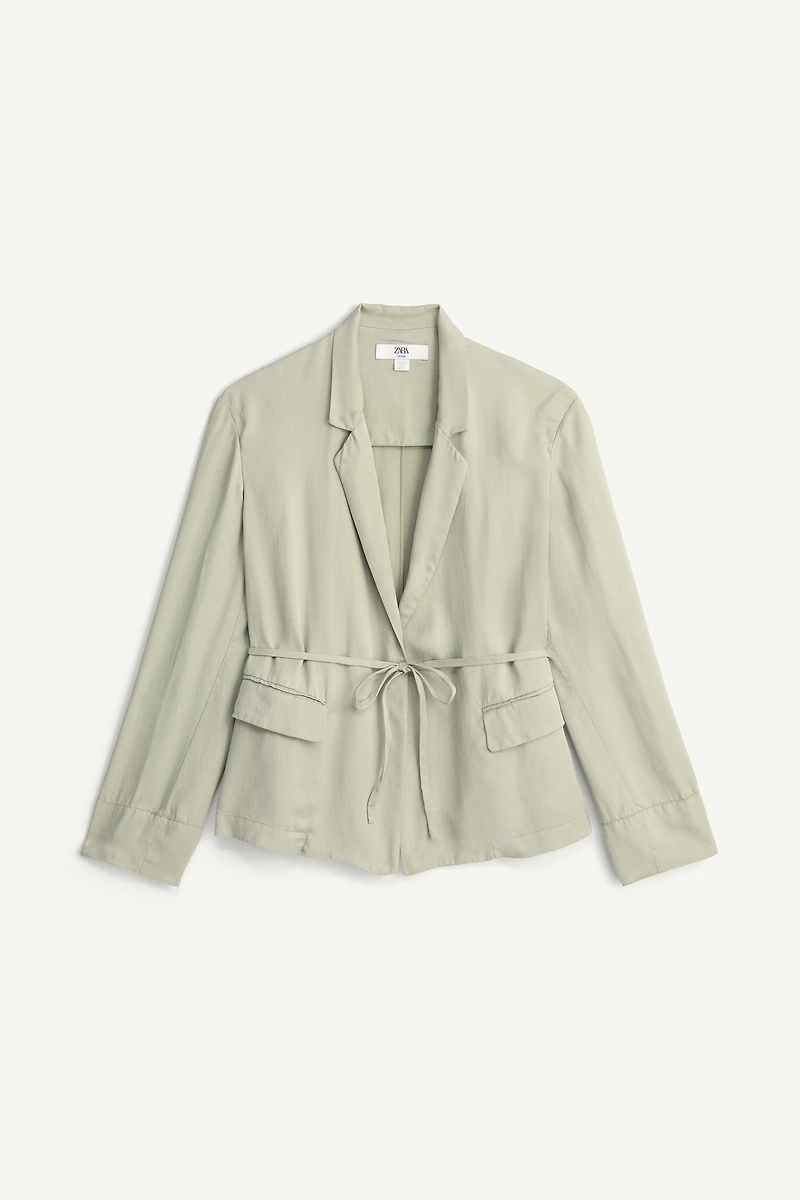 LIMITED EDITION FLOWY POCKET BLAZER