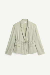 LIMITED EDITION FLOWY POCKET BLAZER