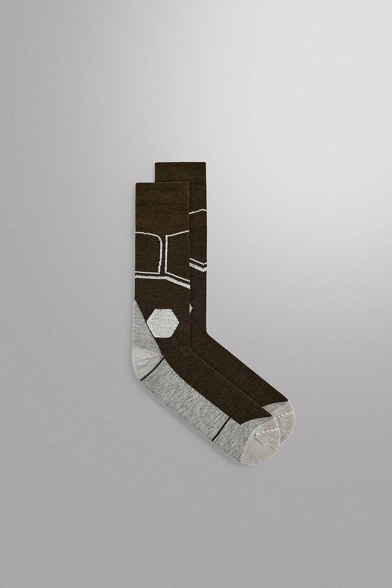CHAUSSETTES DE SKI STRUCTURÉES