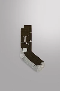 CHAUSSETTES DE SKI STRUCTURÉES