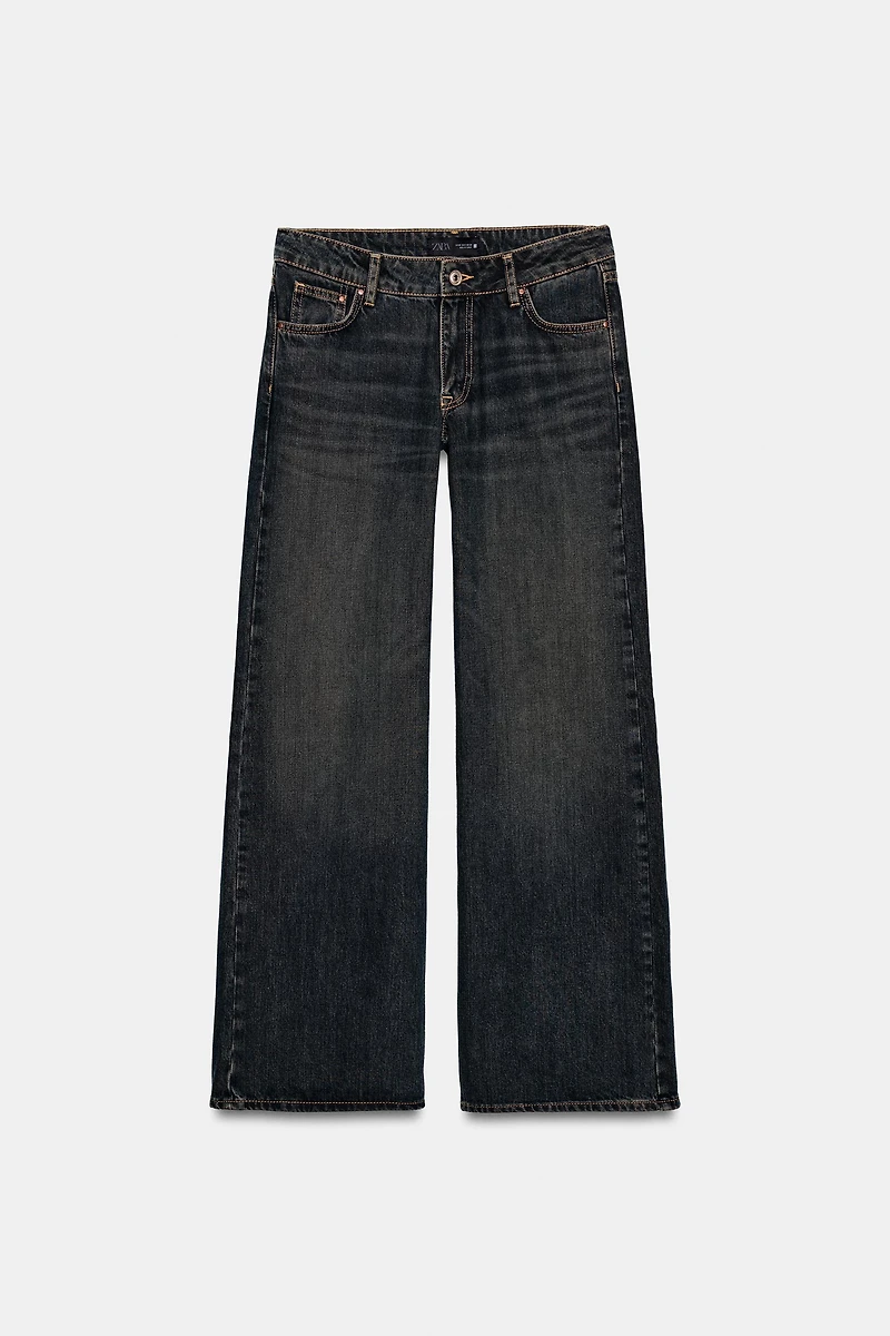 Z1975 WIDE LEG LOW-RISE JEANS