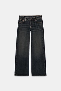 Z1975 WIDE LEG LOW-RISE JEANS