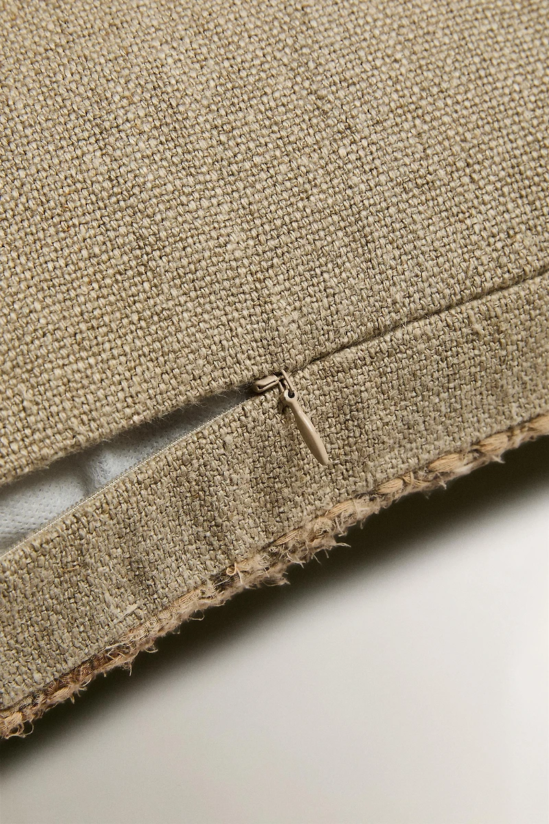 HOUSSE DE COUSSIN LIN