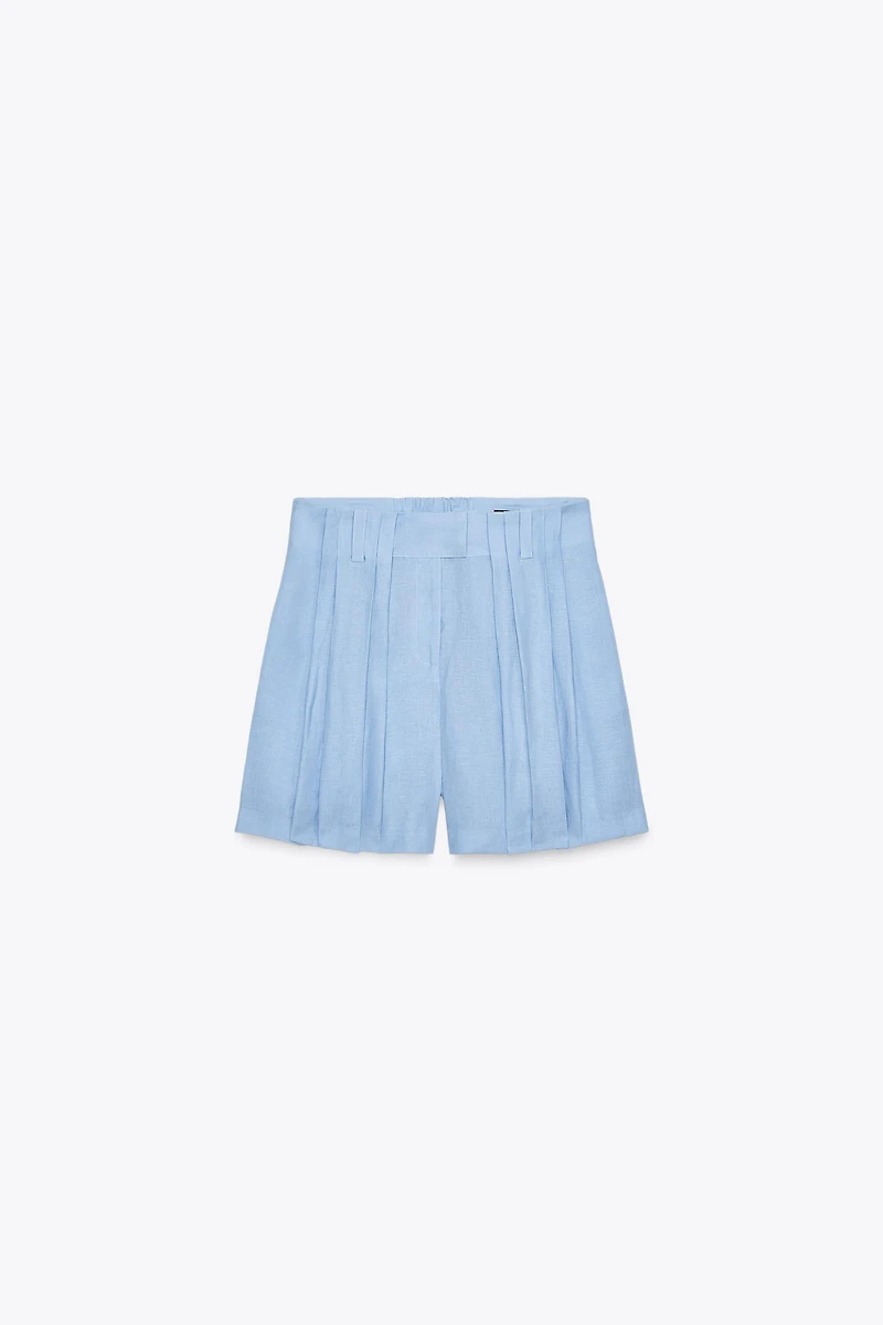 100% LINEN SHORTS ZW COLLECTION