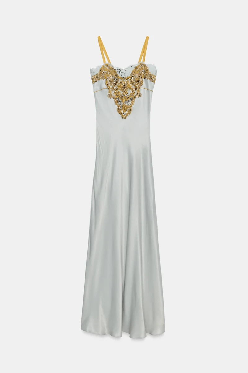 ZW COLLECTION LACE MAXI DRESS