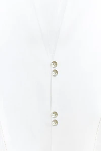 CHEMISE 100 % LIN DÉCOLLETÉ EN V
