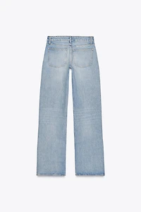 TRF LOW-RISE WIDE LEG JEANS