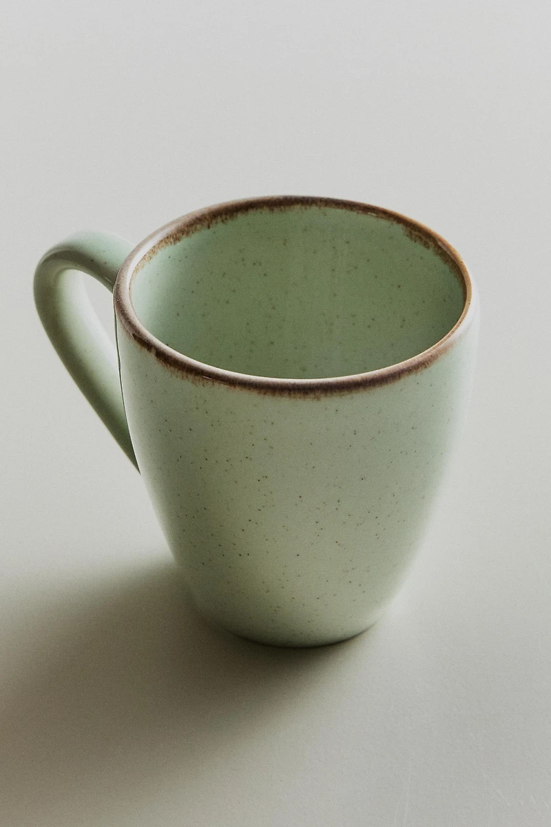 TASSE PORCELAINE BORD VIEILLI