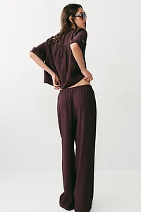 FLOWY STRAIGHT LEG PANTS