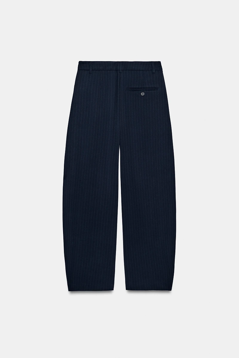 PINSTRIPE BALLOON PANTS