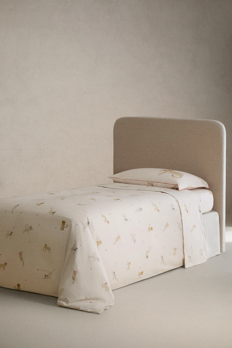 CHILDREN’S CHEETAH DUVET COVER