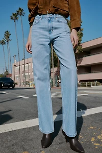 Z.03 STRAIGHT HIGH-WAIST LONG LENGTH JEANS