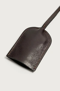 LEATHER PENDANT KEYCHAIN