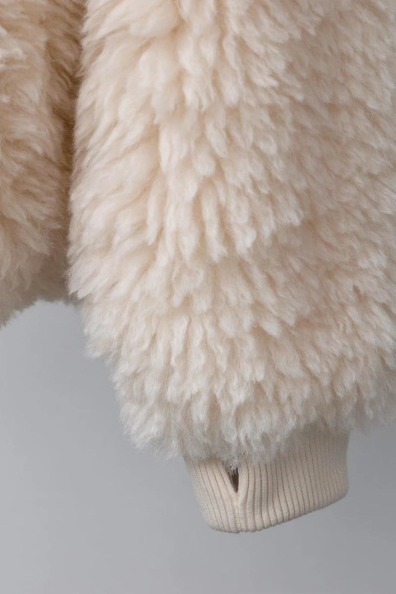 FAUX FUR SKI COLLECTION JACKET