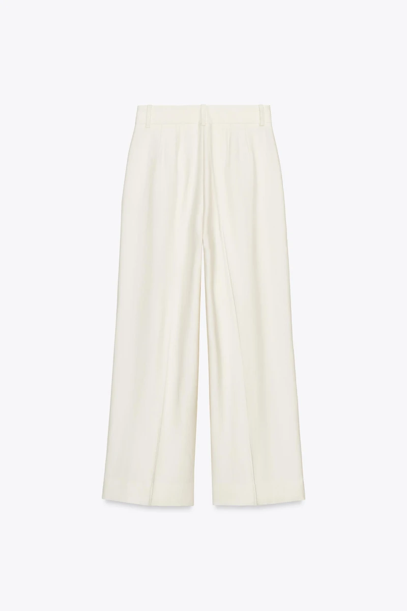 ZW COLLECTION FLOWY PLEATED PANTS